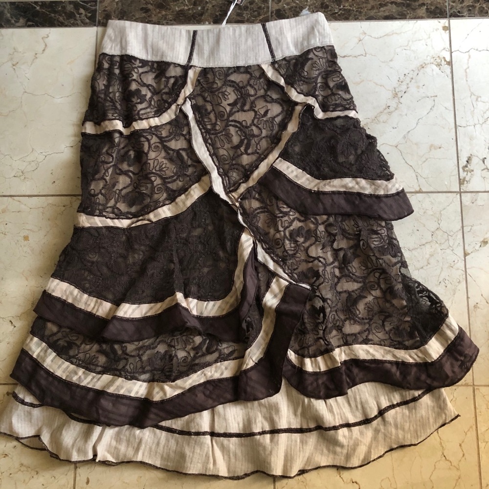 Hazel layered skirt Anthropologie